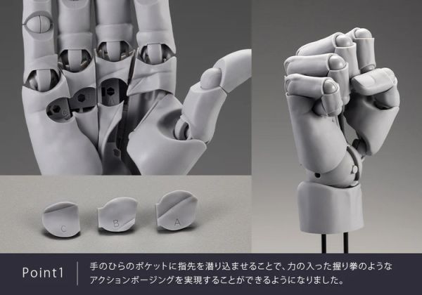 (預購) Kotobukiya 壽屋 加加美高浩×壽屋 Artist Support Item 終極手部模型 男手 灰色 左手 (預購) Kotobukiya 壽屋 加加美高浩×壽屋 Artist Support Item 終極手部模型 男手 灰色 左手