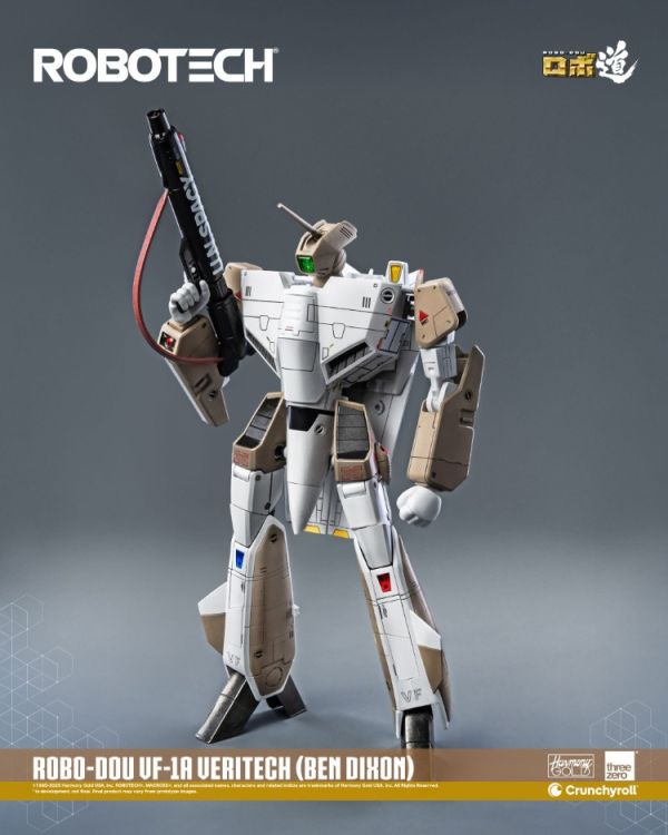 (預購) threezero ROBO-DOU 超時空要塞 VF-1A 變形戰鬥機 Ben Dixon 20.3cm 3Z03066W0 可動完成品 20260204 threezero ROBO-DOU 超時空要塞 VF-1A 變形戰鬥機 Ben Dixon 20.3cm 3Z03066W0 可動完成品