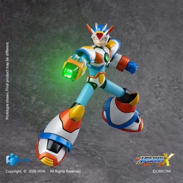 (預購) Hiya Toys E.B.S. 15cm 洛克人X 艾克斯 第三裝甲ver. 可動完成品 EBM0385 20260924 Hiya Toys E.B.S. 15cm 洛克人X 艾克斯 第三裝甲ver. 可動完成品 EBM0385