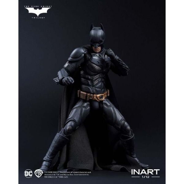 (預購) INART 1/12 黑暗騎士:黎明昇起 蝙蝠俠 DX版 可動完成品 20251120 INART 1/12 黑暗騎士:黎明昇起 蝙蝠俠 DX版 可動完成品