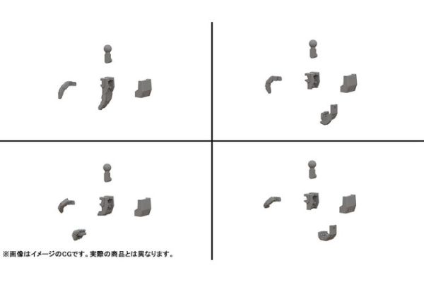 (預購) Good Smile MODEROID T手部套組 角/S from Titanomachia SIDE:CE 組裝模型 20251114 Good Smile MODEROID T手部套組 角/S from Titanomachia SIDE:CE 組裝模型