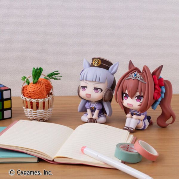 [特典版] Megahouse LOOK UP 賽馬娘Pretty Derby 黄金船 / 大和赤驥 套組 PVC完成品 [特典版] Megahouse LOOK UP 賽馬娘Pretty Derby 黄金船 / 大和赤驥 套組 PVC完成品