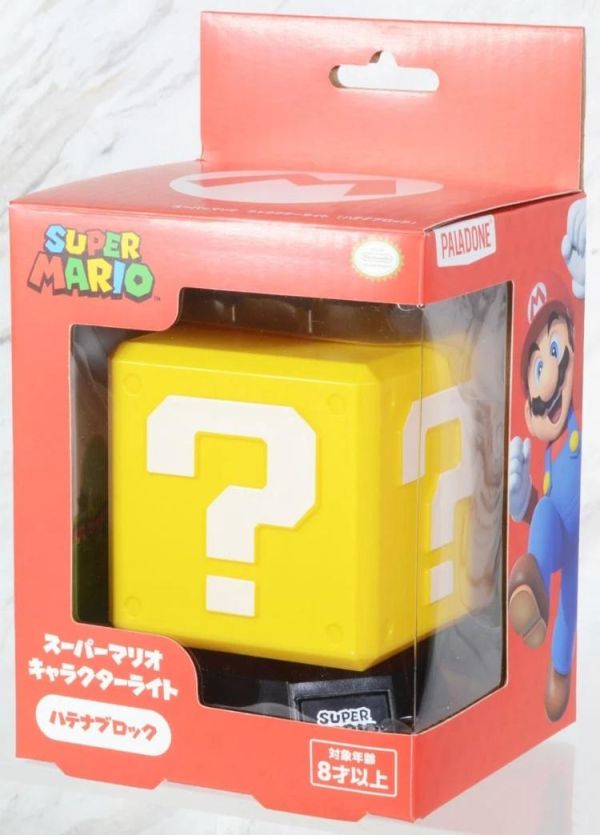(預購) [再販] Nintendo 超級瑪利歐 小夜燈-問號磚塊 20260423 [再販] Nintendo 超級瑪利歐 小夜燈-問號磚塊
