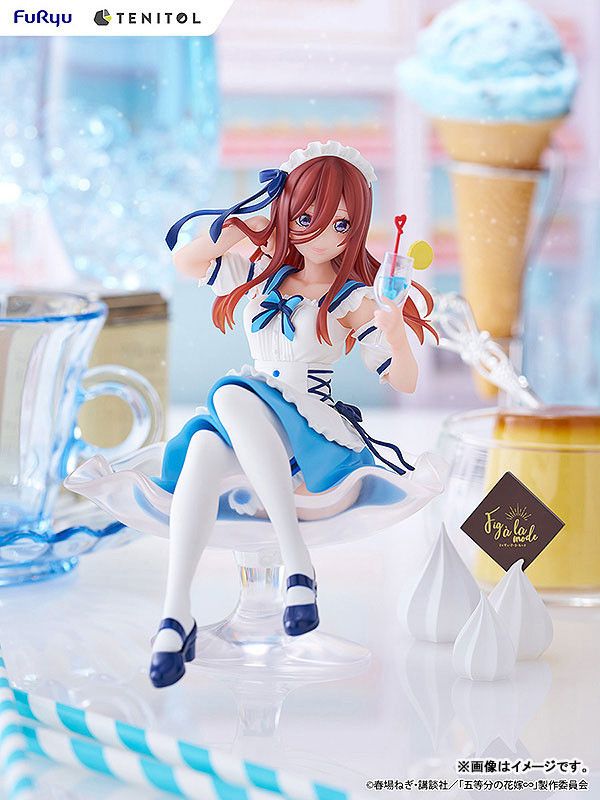FURYU TENITOL Fig a la mode 五等分的花嫁 五等分的新娘 中野三玖 FURYU TENITOL Fig a la mode 五等分的花嫁 五等分的新娘 中野三玖