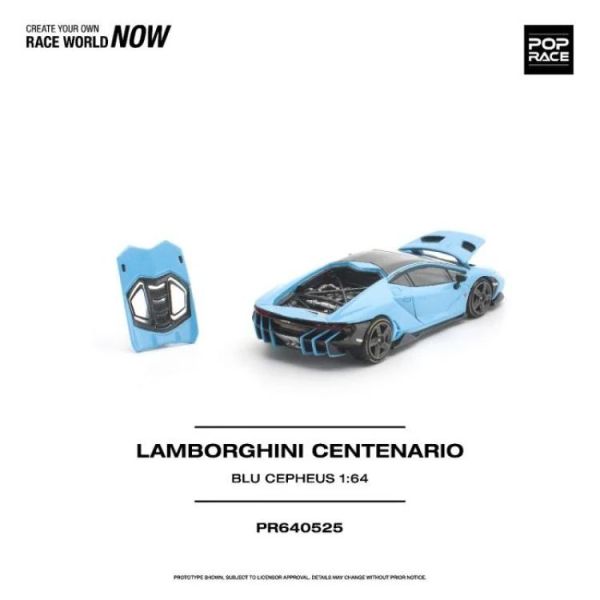 (預購) POP RACE 1/64 藍寶堅尼 LAMBORGHINI CENTENARIO BLU CEPHEUS PR640525 20260604 POP RACE 1/64 藍寶堅尼 LAMBORGHINI CENTENARIO BLU CEPHEUS PR640525