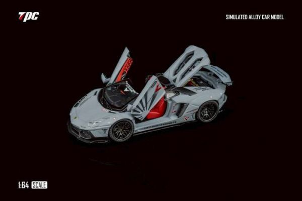 Rhino Mode × TPC 1/64 藍寶堅尼 Lamborghini LP720-4 戰鬥灰 Rhino Mode × TPC 1/64 藍寶堅尼 Lamborghini LP720-4 戰鬥灰