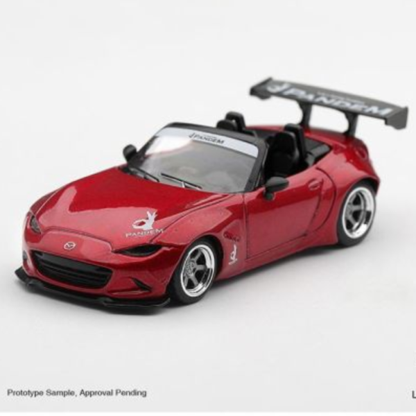 (預購) [吊卡版] MINIGT 1/64 馬自達 Mazda Miata MX-5 (ND) Pandem Kodo Red LHD MGT01367-BL 20260827 [吊卡版] MINIGT 1/64 馬自達 Mazda Miata MX-5 (ND) Pandem Kodo Red LHD MGT01367-BL