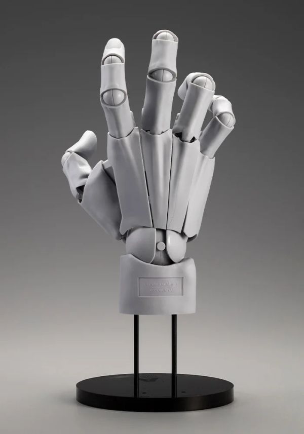 Kotobukiya 壽屋 加加美高浩×壽屋 Artist Support Item 終極手部模型 男手 灰色 右手 Kotobukiya 壽屋 加加美高浩×壽屋 Artist Support Item 終極手部模型 男手 灰色 右手