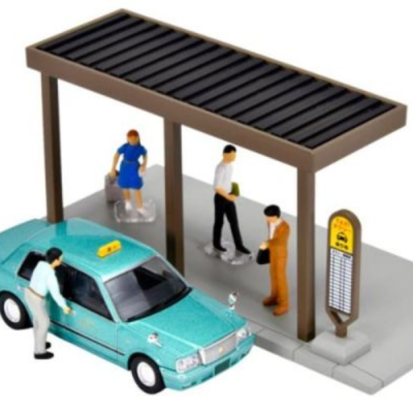 (預購) TOMYTEC Diorama系列64 #CarSnap 04c 出租車站 (w/豐田 Crown Sedan) 20260427 TOMYTEC Diorama系列64 #CarSnap 04c 出租車站 (w/豐田 Crown Sedan)