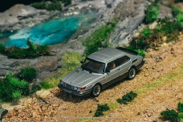 TARMAC WORKS 1/64 紳寶 Saab 900 Turbo Silver T64G-056-SL TARMAC WORKS 1/64 紳寶 Saab 900 Turbo Silver T64G-056-SL