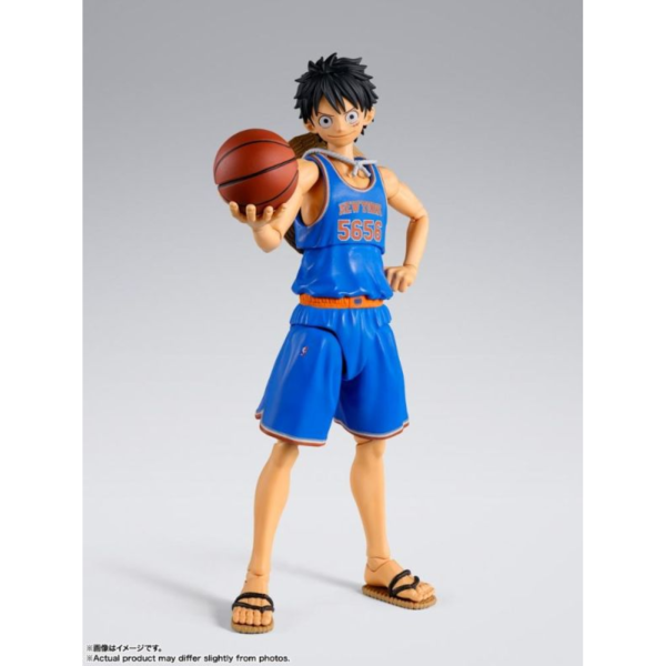 (預購) BANDAI S.H.Figuarts SHF 航海王 ONE PIECE×NBA 魯夫 KNICKS ver. 可動完成品 20260401 BANDAI S.H.Figuarts SHF 航海王 ONE PIECE×NBA 魯夫 KNICKS ver. 可動完成品