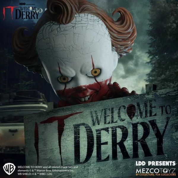 (預購) Mezco Toyz Living Dead Dolls 牠：歡迎來到德利鎮 潘尼懷斯 10吋 可動完成品 20260907 Mezco Toyz Living Dead Dolls 牠：歡迎來到德利鎮 潘尼懷斯 10吋 可動完成品