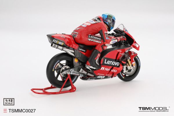 TSM MODEL 1/12 杜卡迪 Ducati Desmosedici GP22 #63 Ducati Lenovo Team Moto GP 2022 GRAN PREMIO D'ITALIA Rider TSMMC0027 TSM MODEL 1/12 杜卡迪 Ducati Desmosedici GP22 #63 Ducati Lenovo Team Moto GP 2022 GRAN PREMIO D'ITALIA Rider TSMMC0027
