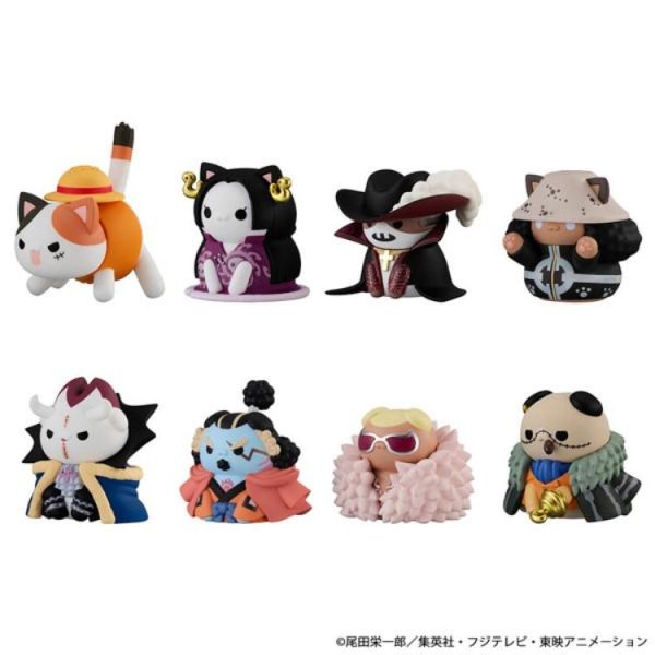 (預購) [再販] MEGAHOUSE 盲盒 M.C.P 航海王 喵航海王喵！ 魯夫與王下七武海 全8種 一中盒8入販售 20260610 [再販] MEGAHOUSE 盲盒 M.C.P 航海王 喵航海王喵！ 魯夫與王下七武海 全8種 一中盒8入販售