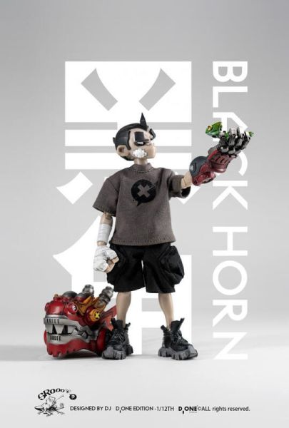 D ONE 1/12 龍年限定 循環漫畫 黑角 可動完成品 D ONE 1/12 龍年限定 循環漫畫 黑角 可動完成品
