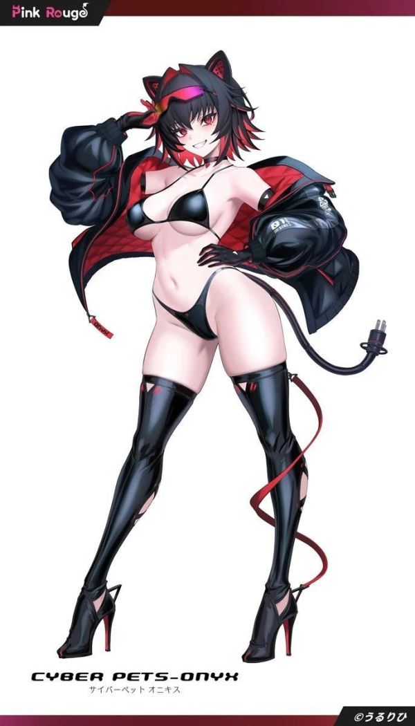 (預購) [18禁商品] Pink Rouge 1/6 賽博萌寵 奧尼基斯 DX套裝版 附特典:掛畫 完成品 20261015 [18禁商品] Pink Rouge 1/6 賽博萌寵 奧尼基斯 DX套裝版 附特典:掛畫 完成品