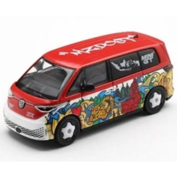 (預購) [吊卡版] MINIGT 1/64 福斯 Volkswagen ID. Buzz Mizu Design LHD MGT01209-BL 20260312 [吊卡版] MINIGT 1/64 福斯 Volkswagen ID. Buzz Mizu Design LHD MGT01209-BL