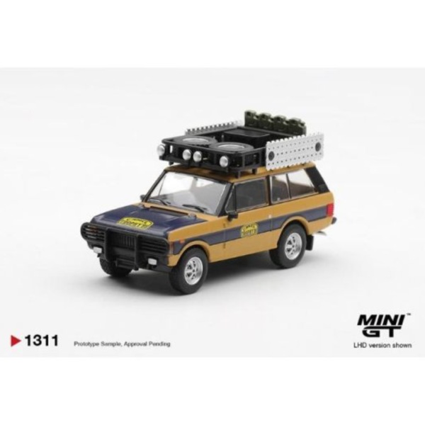 (預購) [吊卡版] MINIGT 1/64 荒原路華 Range Rover 1981 Camel Trophy Sumatra N.Sudmann & F.Hofmann MGT01311-BL LHD 20260604 [吊卡版] MINIGT 1/64 荒原路華 Range Rover 1981 Camel Trophy Sumatra N.Sudmann & F.Hofmann MGT01311-BL LHD
