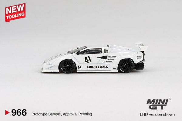 MINIGT 1/64 藍寶堅尼 Lamborghini Countach LBWORKS White 2024 Tokyo Auto Salon MGT00966-L MINIGT 1/64 藍寶堅尼 Lamborghini Countach LBWORKS White 2024 Tokyo Auto Salon MGT00966-L