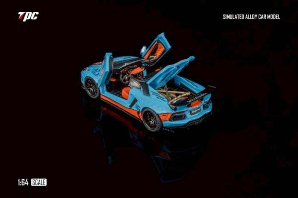 Rhino Mode × TPC 1/64 藍寶堅尼 Lamborghini LP720-4 Gulf 海灣 Rhino Mode × TPC 1/64 藍寶堅尼 Lamborghini LP720-4 戰鬥灰