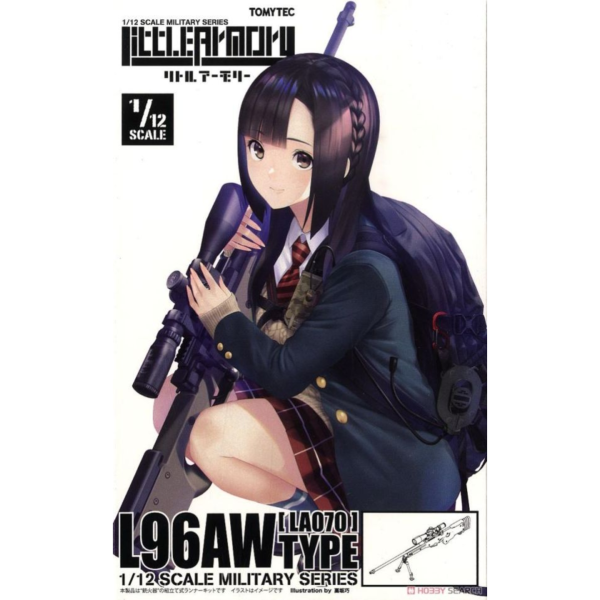 (預購) [再販] Tomytec 1/12 迷你武裝 LA070 L96AW TYPE 組裝模型 20260301 [再販] Tomytec 1/12 迷你武裝 LA070 L96AW TYPE 組裝模型