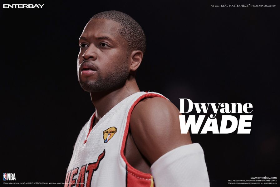 ENTERBAY 1/6 NBA系列 德韋恩韋德 Dwyane Wade 熱火隊 可動完成品 ENTERBAY 1/6 NBA系列 德韋恩韋德 Dwyane Wade 熱火隊 可動完成品