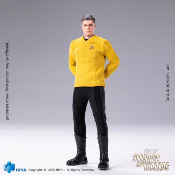 Hiya Toys 極致迷你系列 1/12 16C​​M 星際爭霸戰 奇異新世界 派克 可動完成品 ESS0157 Hiya Toys 極致迷你系列 1/12 16C​​M 星際爭霸戰 奇異新世界 派克 可動完成品 ESS0157