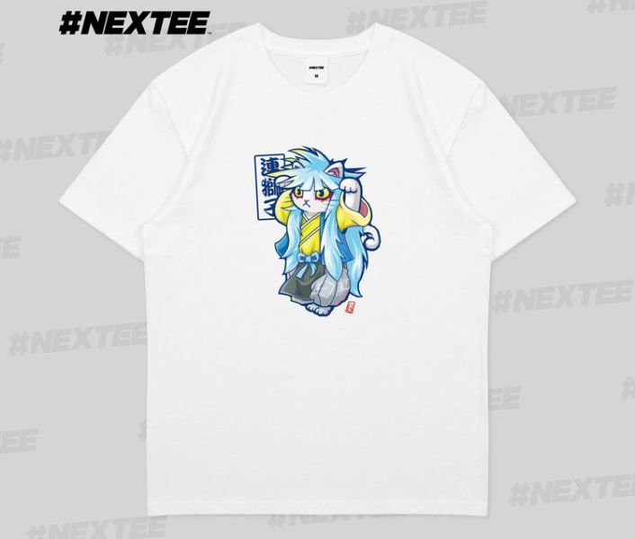 NEXTee KONEKO 連獅子(藍) 短袖T恤 NEXTee KONEKO 連獅子(藍) 短袖T恤