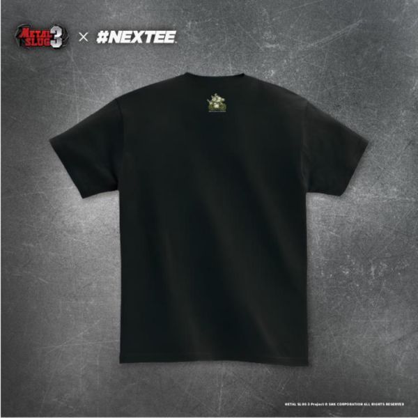 NEXTee 合金彈頭MetalSlug Eri/Fio 短袖T恤 黑&白 分別販售 NEXTee 合金彈頭MetalSlug Eri/Fio 短袖T恤 黑&白 分別販售
