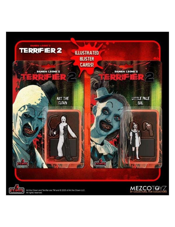 (預購) MEZCO TOYZ 5 Points 小丑亞特 小丑女孩 套組 3.75吋 可動完成品 20260101 MEZCO TOYZ 5 Points 小丑亞特 小丑女孩 套組 3.75吋 可動完成品