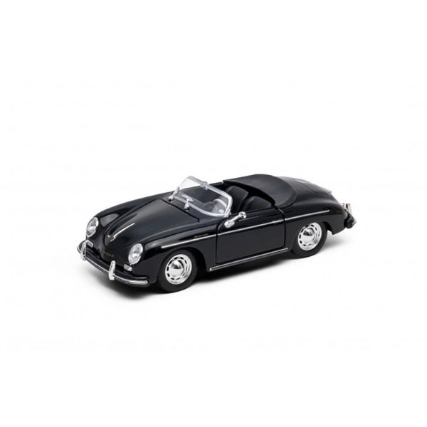 (預購) WELLY 1/24 保時捷 Porsche 356A Speedster 敞篷跑車模型 24106C-W(黑色) 20260915 WELLY 1/24 保時捷 Porsche 356A Speedster 敞篷跑車模型 24106C-W(黑色)