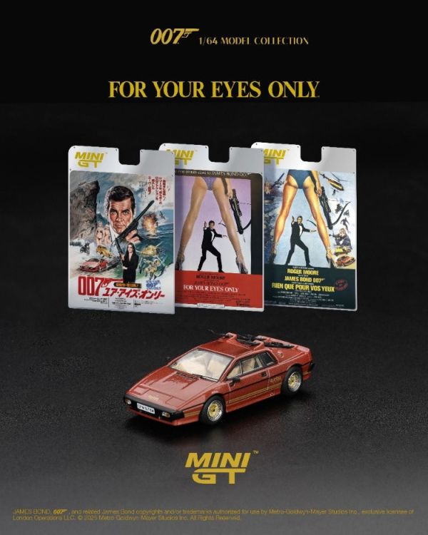 (預購) MINIGT 1/64 蓮花 Lotus Esprit Turbo Copper Fire Metallic "For Your Eyes" Only RHD 英文包裝 MGT00912-007E 20251105 MINIGT 1/64 蓮花 Lotus Esprit Turbo Copper Fire Metallic "For Your Eyes" Only RHD 英文包裝 MGT00912-007E