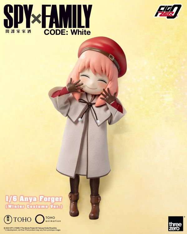 threezero 1/6 FigZero 劇場版 間諜家家酒 SPY×FAMILY 安妮亞·佛傑 冬季服裝版 可動完成品 threezero 1/6 FigZero 劇場版 間諜家家酒 SPY×FAMILY 安妮亞·佛傑 冬季服裝版 可動完成品