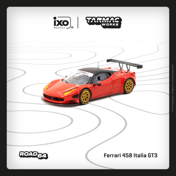 TARMAC WORKS 1/64 法拉利 Ferrari 458 Italia GT3 Red T64R-073-RE TARMAC WORKS 1/64 法拉利 Ferrari 458 Italia GT3 Red T64R-073-RE