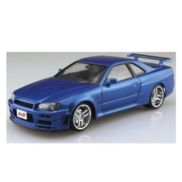 (預購) AOSHIMA 青島 1/24 頭文字D#9 星也好造 日產 Skyline GT-R BNE34 20260609 AOSHIMA 青島 1/24 頭文字D#9 星也好造 日產 Skyline GT-R BNE34