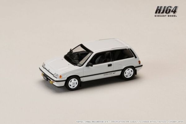 Hobby JAPAN 1/64 本田 Honda CIVIC (AT) LATE VERSION / Genuine optional Parts 白 HJ643029W Hobby JAPAN 1/64 本田 Honda CIVIC (AT) LATE VERSION / Genuine optional Parts 白 HJ643029W