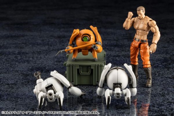Kotobukiya 壽屋 1/24 Hexa Gear 六角機牙 吉祥物・機甲 ORB 潛行偵察器 白色 組裝模型 Kotobukiya 壽屋 1/24 Hexa Gear 六角機牙 吉祥物・機甲 ORB 潛行偵察器 白色 組裝模型