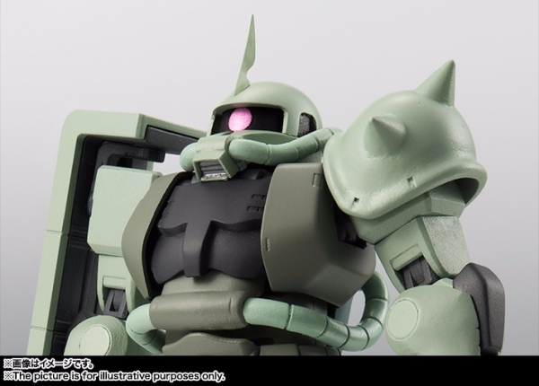 ROBOT魂 機動戰士鋼彈 MS-06 量產型薩克 綠薩克 ver. A.N.I.M.E. ROBOT魂,量產型薩克,綠薩克