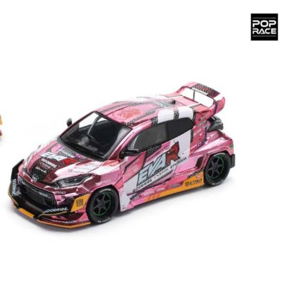POP RACE 1/64 新世紀福音戰士 EVA RT PRODUCTION MODEL CUSTOM TYPE-08 GOODRIDE GR YARIS PR640220 POP RACE 1/64 新世紀福音戰士 EVA RT PRODUCTION MODEL CUSTOM TYPE-08 GOODRIDE GR YARIS PR640220