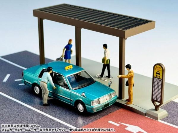 (預購) TOMYTEC Diorama系列64 #CarSnap 04c 出租車站 (w/豐田 Crown Sedan) 20260427 TOMYTEC Diorama系列64 #CarSnap 04c 出租車站 (w/豐田 Crown Sedan)