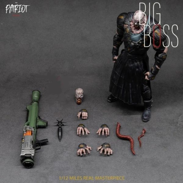 (預購) PatriotStudio 1/12 惡靈古堡2 追蹤者 oldsnake C款 套裝 (一二型態以及神祕之物) 可動完成品 20260331 PatriotStudio 1/12 惡靈古堡2 追蹤者 oldsnake C款 套裝 (一二型態以及神祕之物) 可動完成品