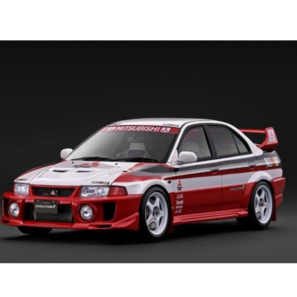 (預購) ignition 1/18 三菱 Mitsubishi LANCER EVOLUTION V (CP9A) White/Red IG4021 20260607 ignition 1/18 三菱 Mitsubishi LANCER EVOLUTION V (CP9A) White/Red IG4021