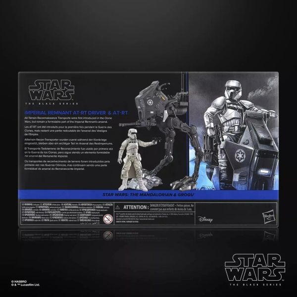 (預購) Hasbro 孩之寶 星際大戰黑標系列 6吋豪華人物 -  曼達洛人古古電影 Imperial Remnant AT-RT 載具套裝 20260913 Hasbro 孩之寶 星際大戰黑標系列 6吋豪華人物 -  曼達洛人古古電影 Imperial Remnant AT-RT 載具套裝