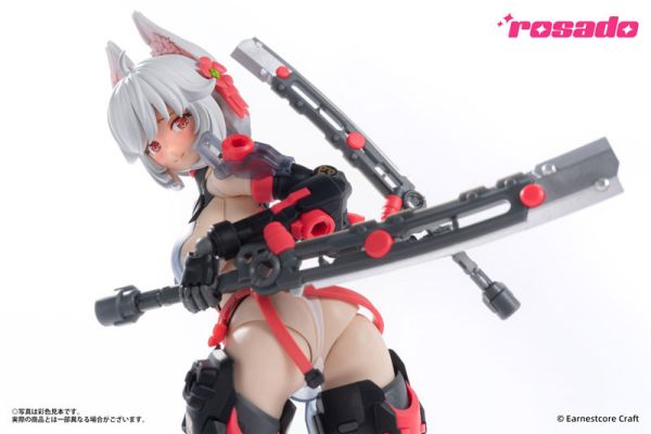 核誠治造 1/10 蘿莎計劃 羅剎 緋狐 Sekiko 可動完成品 核誠治造 1/10 蘿莎計劃 羅剎 緋狐 Sekiko 可動完成品