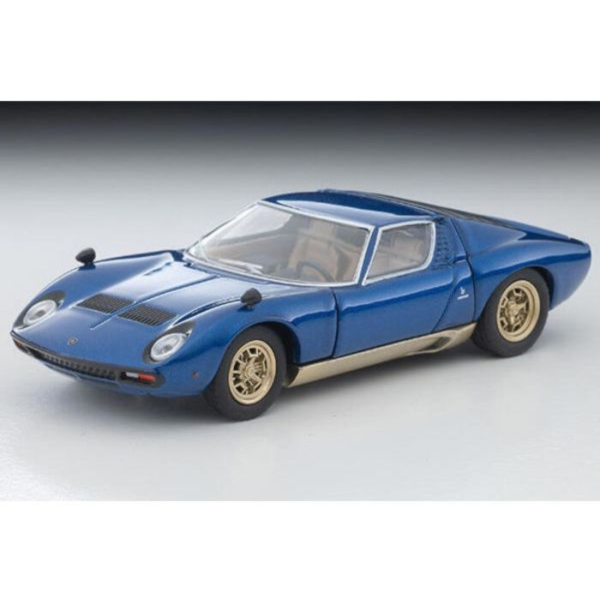 TOMYTEC 1/64 TLV 藍寶堅尼 Miura SV 金屬藍 TOMYTEC 1/64 TLV 藍寶堅尼 Miura SV 金屬藍