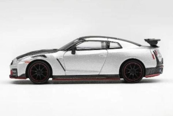 (預購) [吊卡版] MINIGT 1/64 日產 Nissan GT-R NISMO 2024 Silver LHD MGT01361-BL 20260813 [吊卡版] MINIGT 1/64 日產 Nissan GT-R NISMO 2024 Silver LHD MGT01361-BL