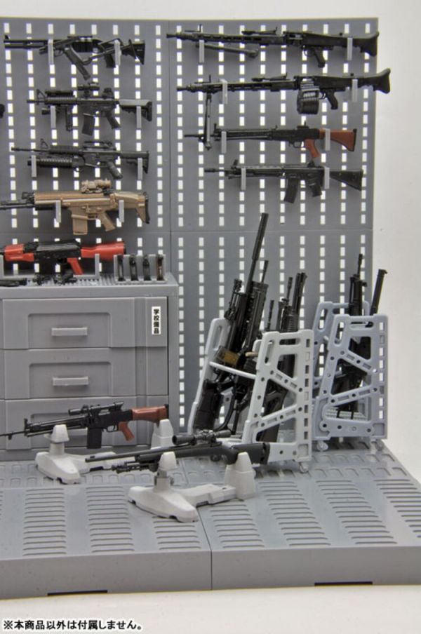 (預購) [再販] TOMYTEC 1/12 迷你武裝 LittleArmory LD025 置槍架 E 組裝模型 20251228 [再販] TOMYTEC 1/12 迷你武裝 LittleArmory LD025 置槍架 E 組裝模型