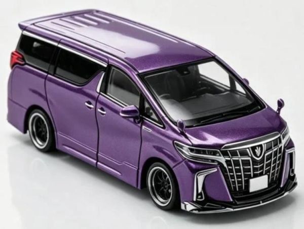 (預購) ModelModel 1/64 豐田 Toyota Alphard customized Version Andrea Metallic Purple MM64-Alphard-003 20260811 ModelModel 1/64 豐田 Toyota Alphard customized Version Andrea Metallic Purple MM64-Alphard-003