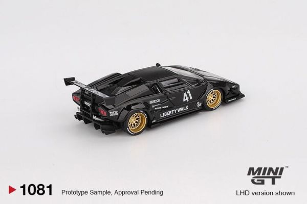 (預購) MINIGT 1/64 藍寶堅尼 Lamborghini Countach LB-WORKS Black MGT01081-L (預購) MINIGT 1/64 藍寶堅尼 Lamborghini Countach LB-WORKS Black MGT01081-L
