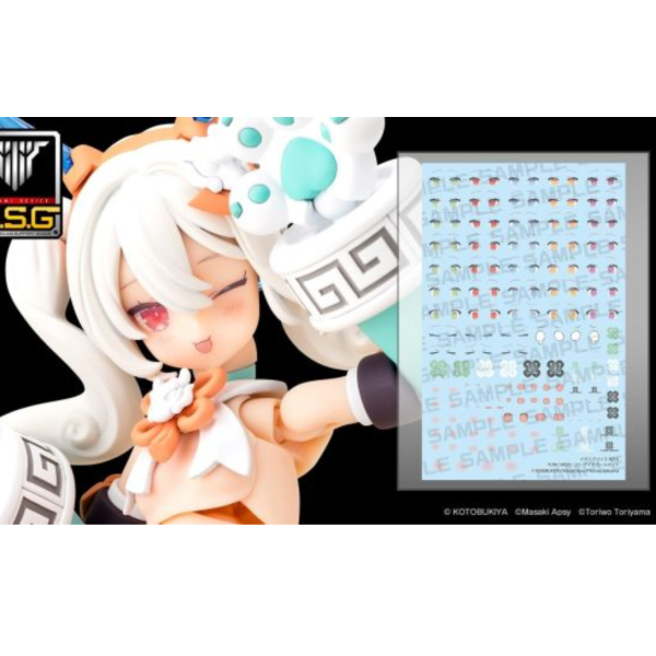 (預購) Kotobukiya 壽屋 女神裝置M.S.G PUNI MOFU 麟麟 EYE DECAL SET KP899 20261014 Kotobukiya 壽屋 女神裝置M.S.G PUNI☆MOFU 麟麟 EYE DECAL SET KP899
